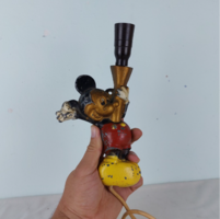 Mickey eger fali lampa, retro, fem