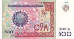 500 Som  1999  Üzbegisztán A képen látható Szép Új állapotban