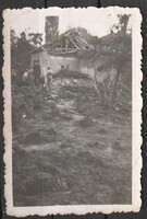 E - 202  Szolnok Tiszai Pályaudvar háborús rombolása amatőr fotókon 1941 Helytörténeti dokumentum!