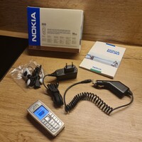 Nokia 6230 klasszikus ezüst mobiltelefon csomag​ kiegészítőkkel