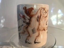 ADVENT - 2011 év - PORCELÁN BÖGRE - 2,5 dl - HIBÁTLAN