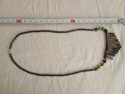 Nyaklánc 0028 - hematit 47cm