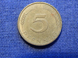 Németország 5 Pfennig 1972 J