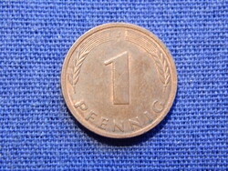 Németország 1 Pfennig 1987 J