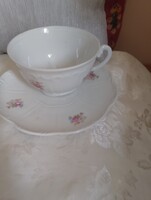 Zsolnay floral bouquet teacup