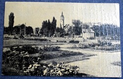Szolnok / Park-részlet   -  retro képeslap