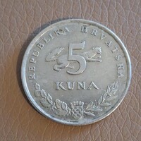 Horvátország 5 kuna, 2002