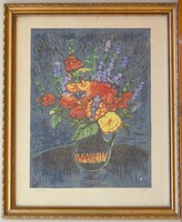 (N) Váli Zoltán (1910-1994) : Virágok