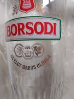 Borsodi sörös pohár 3 dl