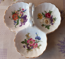 Ashley Bone China 3 részes angol porcelán kínáló tál