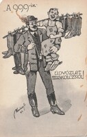 E - 211  2 reklám képeslap a régmúltból