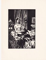 Frans Masereel (1889–1972)  Éjszakai pillngók sorozatból.