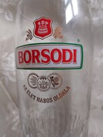 Borsodi sörös pohár 2 dl
