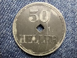 Austria internment token 50 Heller 1915