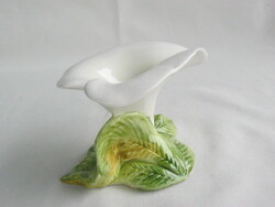 Kála virág porcelán gyertyatartó
