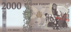 Fantázia Pénz  2.000 Forint Reklám Pénz    A képen látható   Szép Új állapotban