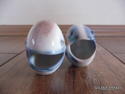 Ritka Aquincum porcelán nevető halak