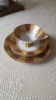 Bavaria porcelán reggeliző trió