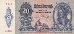 20 Pengő  1941 A képen látható  szép Új állapotban