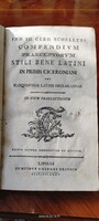 Scheller Compendium Praeceptorum Stili Bene Latini