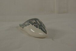 Moroccan handcrafted ceramic decoration / ashtray (Green)