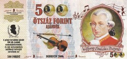 Fantázia Pénz  500 Forint Reklám Pénz 2006 Debrecen   A képen látható   Szép állapotban