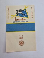 Fecske cigaretta doboz csomagoló papír Magyar Dohányipar Eger Dohánygyár - retro