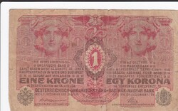 1 Korona 1916 A képen látható állapotban