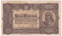 100 Korona 1923   A képen látható  szép  állapotban