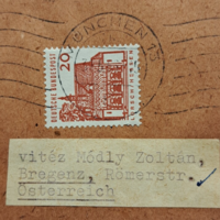 Deutsche Bundespost (Michel 456) borítékon