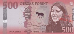 Fantázia Pénz  500 Forint Reklám Pénz    A képen látható   Szép Új állapotban