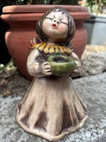 Original Bozner Engel Thun angyalkás gyertyatartó 16 cm