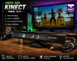 Microsoft Xbox 360 Kinect Model 1414 mozgásérzékelő szenzor – tesztelt, működő