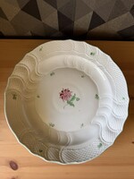 Herendi Tertia őszirózsás nagy tálaló tál 35,5 cm