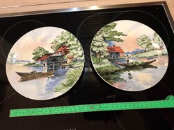 Villeroy & Boch antik falitábla   párban