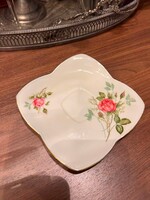 Alka Kunst Moosrose Bavaria vintage porcelán tálka, alátét (csésze nélkül)