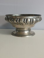 Antik Dianás ezüst talpas tál  290 g / 800-as finomságú kínáló