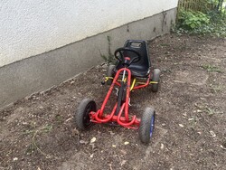 PUKY pedálos gokart, felfújható gumikerekekkel
