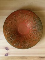 Tófej Horoscope, Zodiac Ceramic Wall Plate, 29 cm.