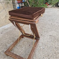 Thonet jellegű retró ülőke, vagy lábtartó