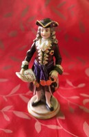 Ceremóniamester. Antik Német porcelán. Jelzett, hibátlan.