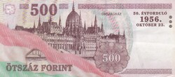 500 Forint 1956 - 2006   A képen látható állapotban