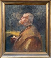 Antal Péczely (1891-1960): Elderly Man