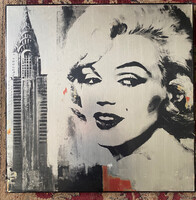 Marilyn Monroe és a Chrysler Building (dobozkép)