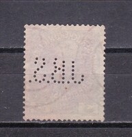 1908 Austria 3 Heller Franz Joseph Perfin Cancelled Stamp