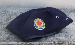 Magyar rendőrségi barett sapkát a Kádár-korszak.