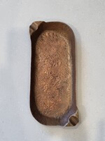 Vintage kalapált vörösréz hamuzó, hamutál- 19 cm