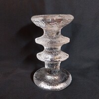 Eredeti Iittala Festivo skandináv jégüveg gyertyatartó 12cm
