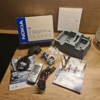 Nokia 6230i ezüst mobiltelefon gyűjtői csomag​ kiegészítőkkel