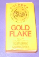 Vintage Golden's Gold Flake Cigarettes Pack
